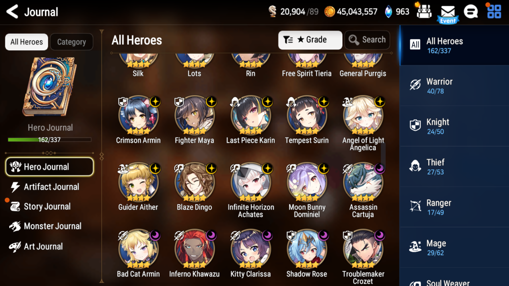 [GLOBAL] [INSTANT] Epic 7 Seven 12ML+28 4*ML Conqueror Lilias Fallen Cecilia Ken Luluca + Name 10-10 Account-Mobile Games Starter