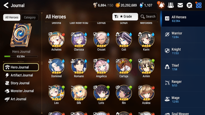 [GLOBAL] [INSTANT] Epic 7 Seven 1ML 1LIM Last Rider Krau Dizzy + ML Mystics pulls + 20 Speed Aged Starter Account-Mobile Games Starter