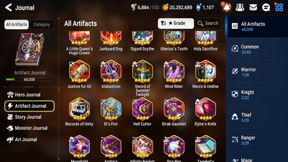 [GLOBAL] [INSTANT] Epic 7 Seven 1ML 1LIM Last Rider Krau Dizzy + ML Mystics pulls + 20 Speed Aged Starter Account-Mobile Games Starter