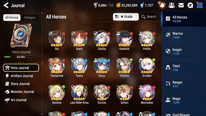 [GLOBAL] [INSTANT] Epic 7 Seven 1ML 1LIM Last Rider Krau Dizzy + ML Mystics pulls + 20 Speed Aged Starter Account-Mobile Games Starter