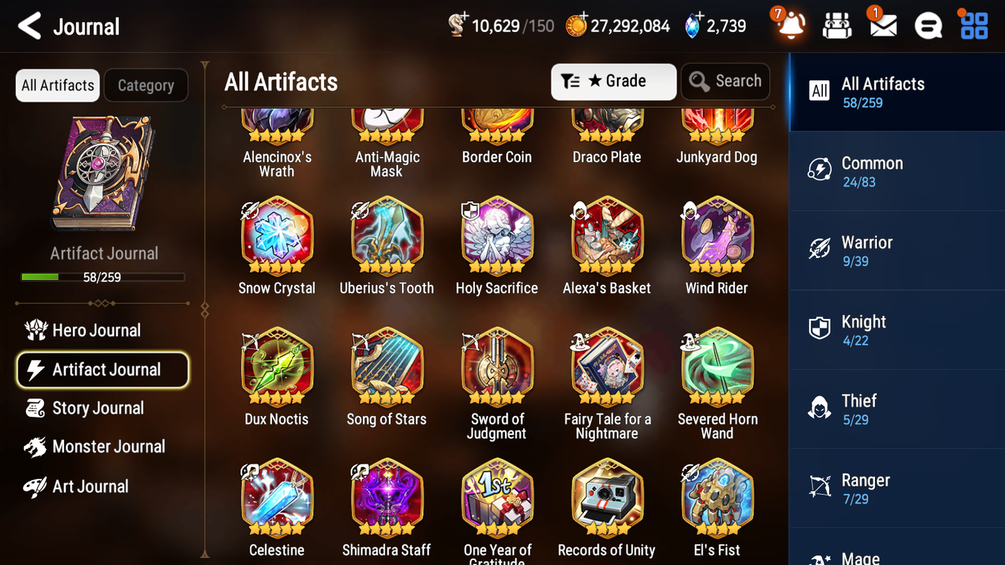 [GLOBAL] [INSTANT] Epic 7 Seven 1ML 2LIM Ambitious Tywin Diene Baiken + ML pulls Mystics + 20 Speed Aged Starter Account-Mobile Games Starter