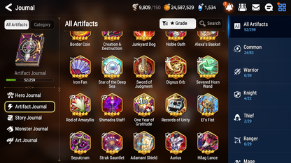[GLOBAL] [INSTANT] Epic 7 Seven 1ML 2LIM Belian Luna Cerise + ML pulls + 20 Speed Starter Account-Mobile Games Starter