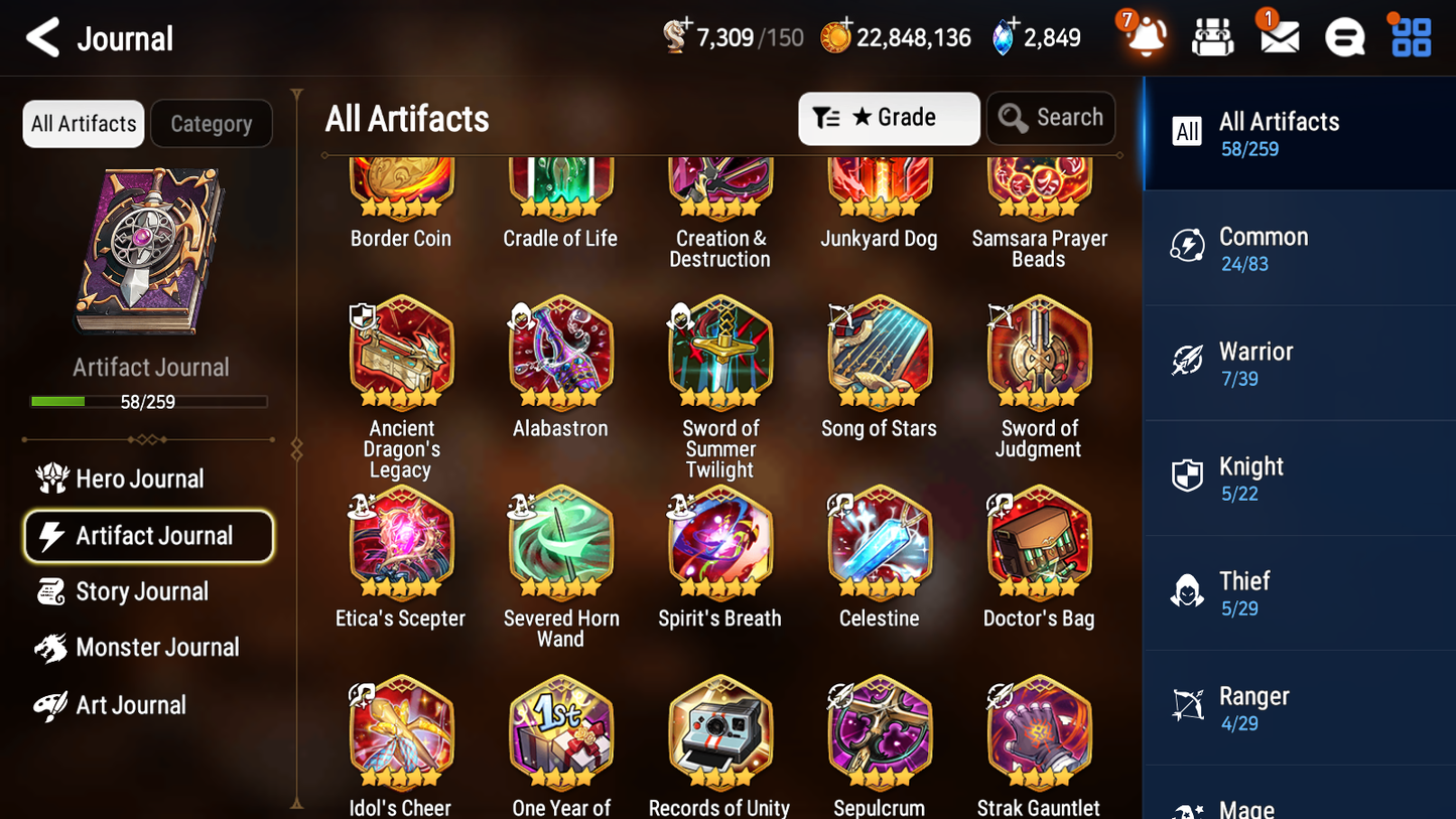 [GLOBAL] [INSTANT] Epic 7 Seven 1ML 2LIM Blood Moon Haste Dizzy Fairytale Tenebria + ML Mystics pulls + 20 Speed Aged Starter Account-Mobile Games Starter