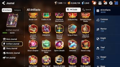[GLOBAL] [INSTANT] Epic 7 Seven 1ML 2LIM Blood Moon Haste Dizzy Fairytale Tenebria + ML Mystics pulls + 20 Speed Aged Starter Account-Mobile Games Starter