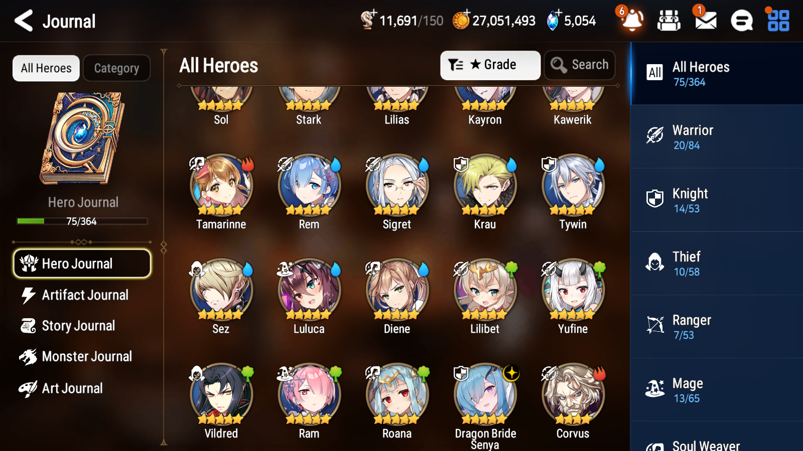 [GLOBAL] [INSTANT] Epic 7 Seven 1ML 2LIM Dragon Bride Senya Diene Rem + ML pulls + 20 Speed Starter Account-Mobile Games Starter
