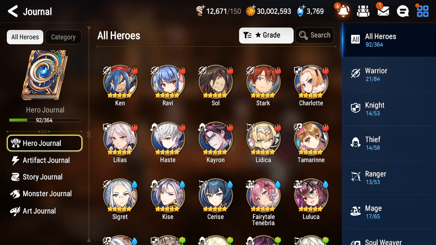 [GLOBAL] [INSTANT] Epic 7 Seven 1ML 2LIM Fairytale Tenebria Cerise Specter Tenebria + ML pulls + 20 Speed Starter Account-Mobile Games Starter