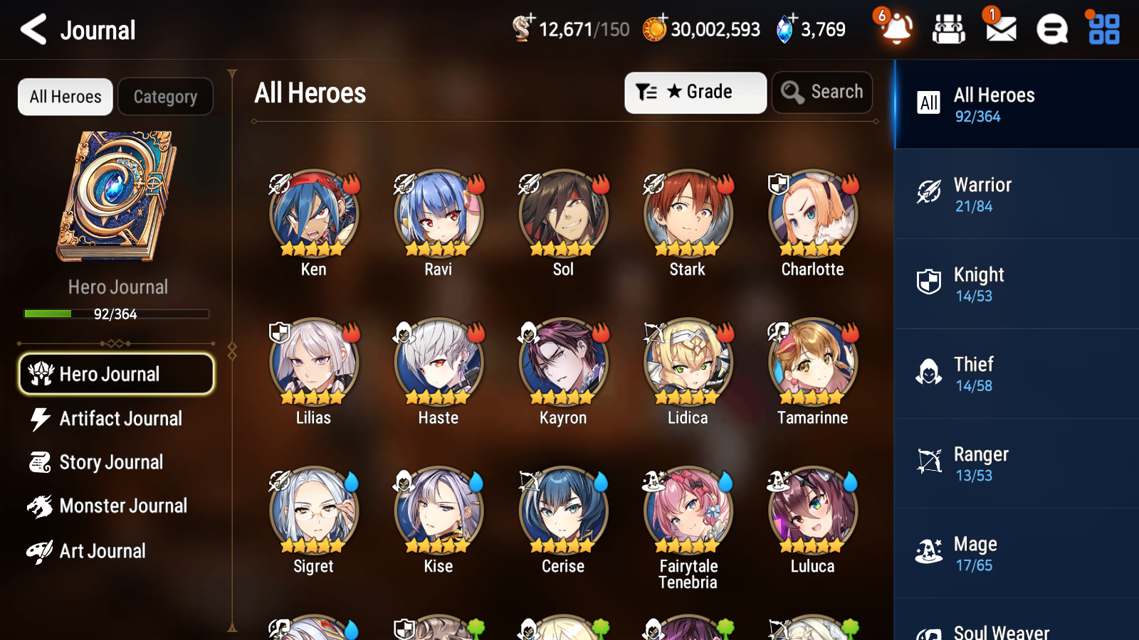[GLOBAL] [INSTANT] Epic 7 Seven 1ML 2LIM Fairytale Tenebria Cerise Specter Tenebria + ML pulls + 20 Speed Starter Account-Mobile Games Starter