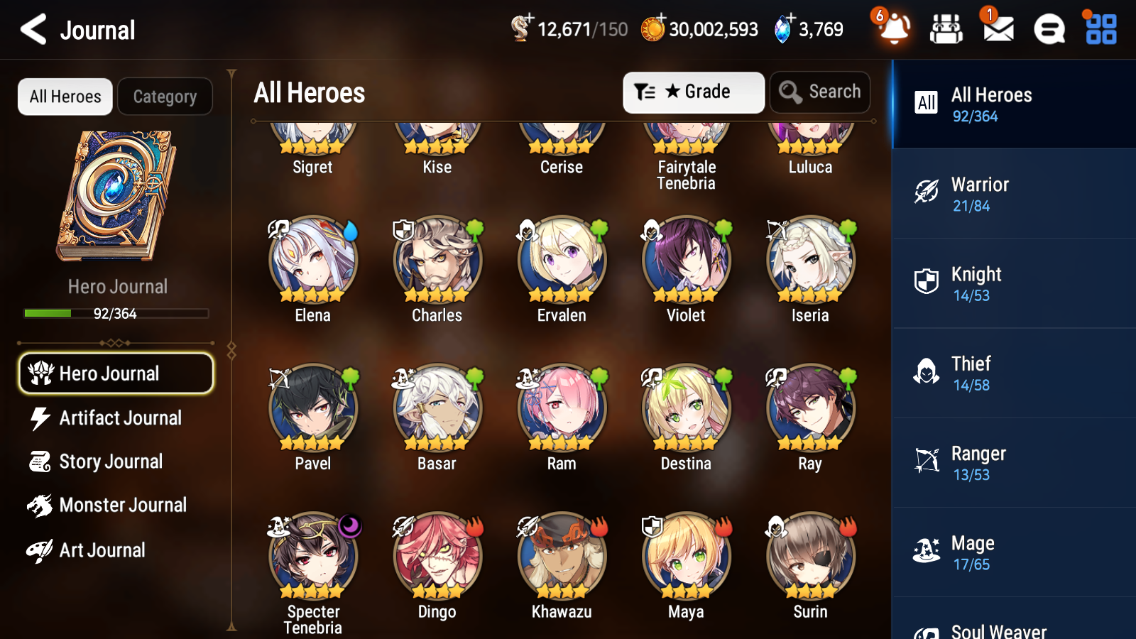 [GLOBAL] [INSTANT] Epic 7 Seven 1ML 2LIM Fairytale Tenebria Cerise Specter Tenebria + ML pulls + 20 Speed Starter Account-Mobile Games Starter