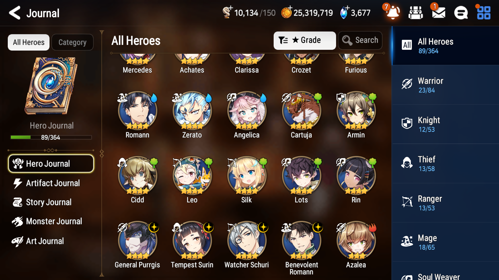 [GLOBAL] [INSTANT] Epic 7 Seven 1ML 2LIM Harsetti Luna + ML pulls Mystics + 20 Speed Aged Starter Account-Mobile Games Starter