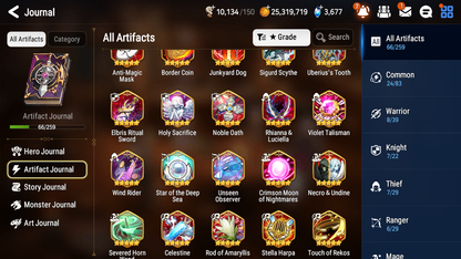 [GLOBAL] [INSTANT] Epic 7 Seven 1ML 2LIM Harsetti Luna + ML pulls Mystics + 20 Speed Aged Starter Account-Mobile Games Starter