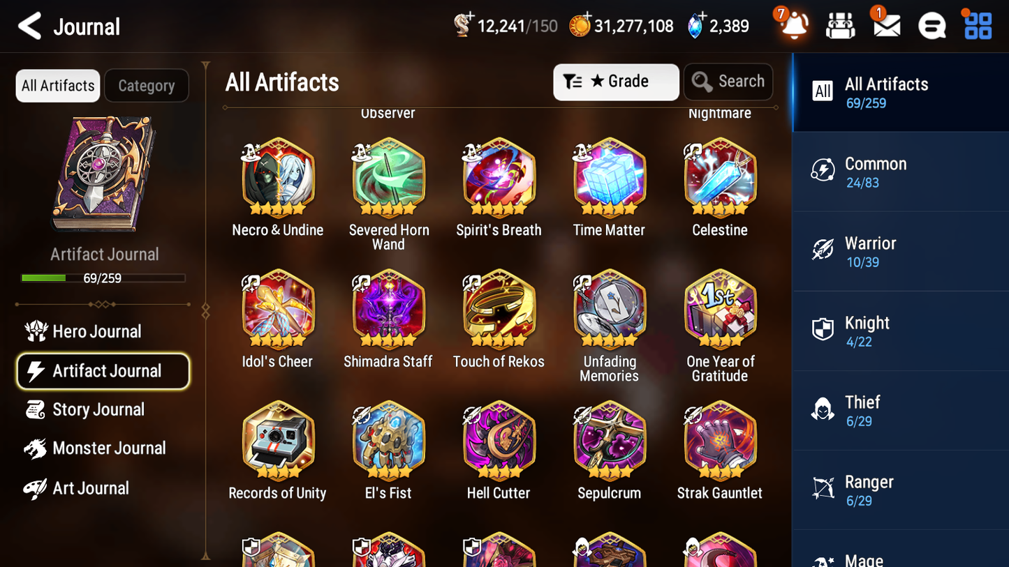 [GLOBAL] [INSTANT] Epic 7 Seven 1ML 2LIM New Moon Luna Seaside Bellona Luna double + ML Mystics pulls + 20 Speed Aged Starter Account-Mobile Games Starter