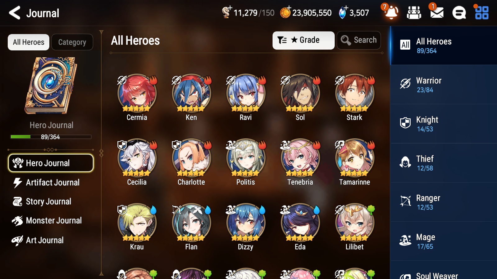 [GLOBAL] [INSTANT] Epic 7 Seven 1ML 2LIM Operator Sigret Dizzy Baiken + ML pulls Mystics + 20 Speed Aged Starter Account-Mobile Games Starter
