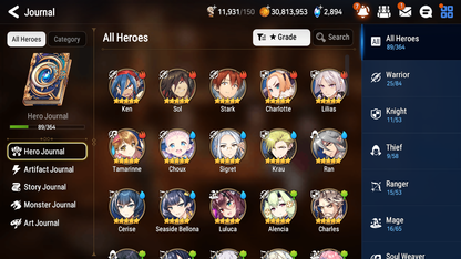 [GLOBAL] [INSTANT] Epic 7 Seven 1ML 2LIM Pirate Captain Flan Seaside Bellona Cerise + ML Mystics pulls + 20 Speed Aged Starter Account-Mobile Games Starter