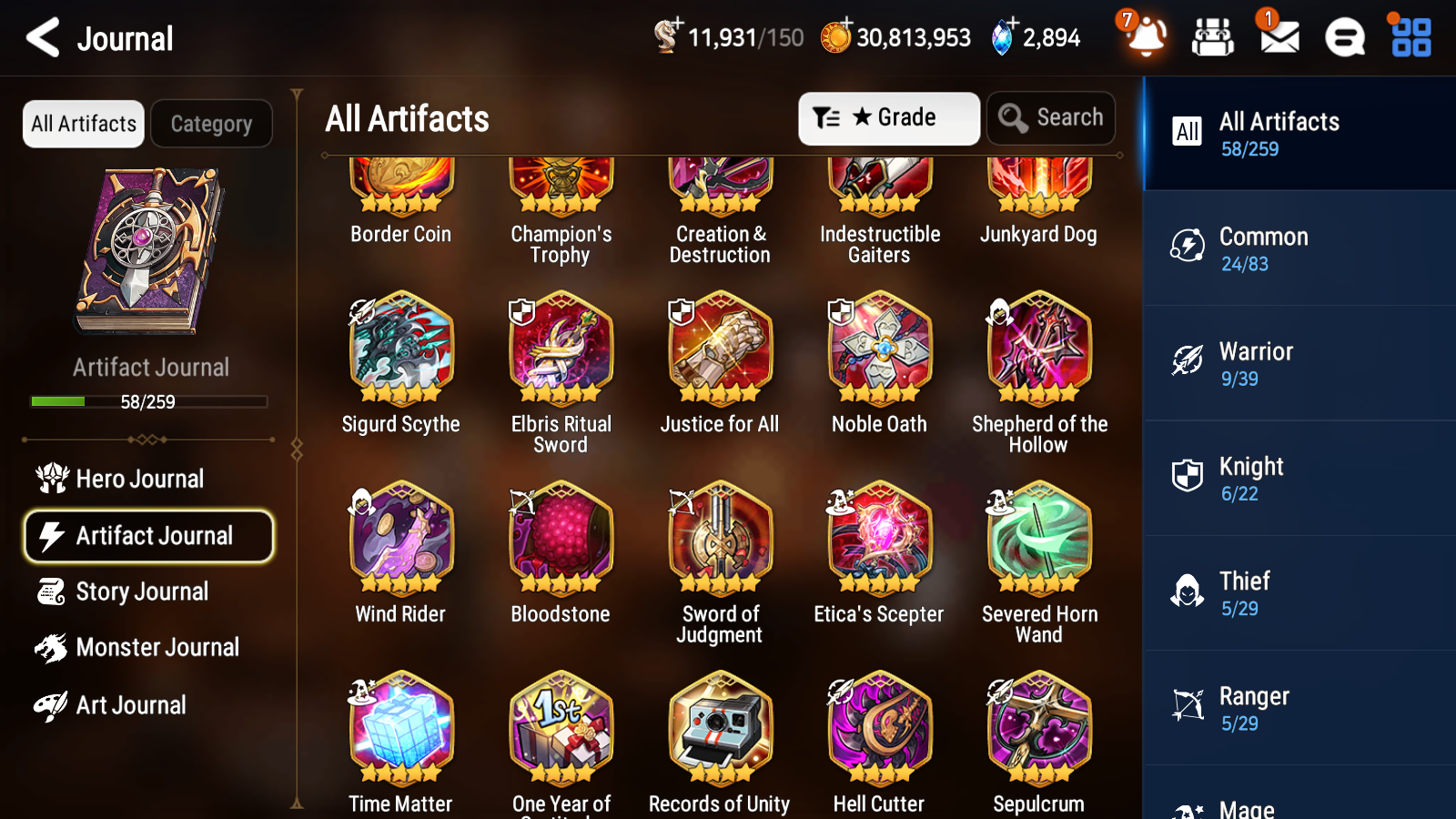 [GLOBAL] [INSTANT] Epic 7 Seven 1ML 2LIM Pirate Captain Flan Seaside Bellona Cerise + ML Mystics pulls + 20 Speed Aged Starter Account-Mobile Games Starter