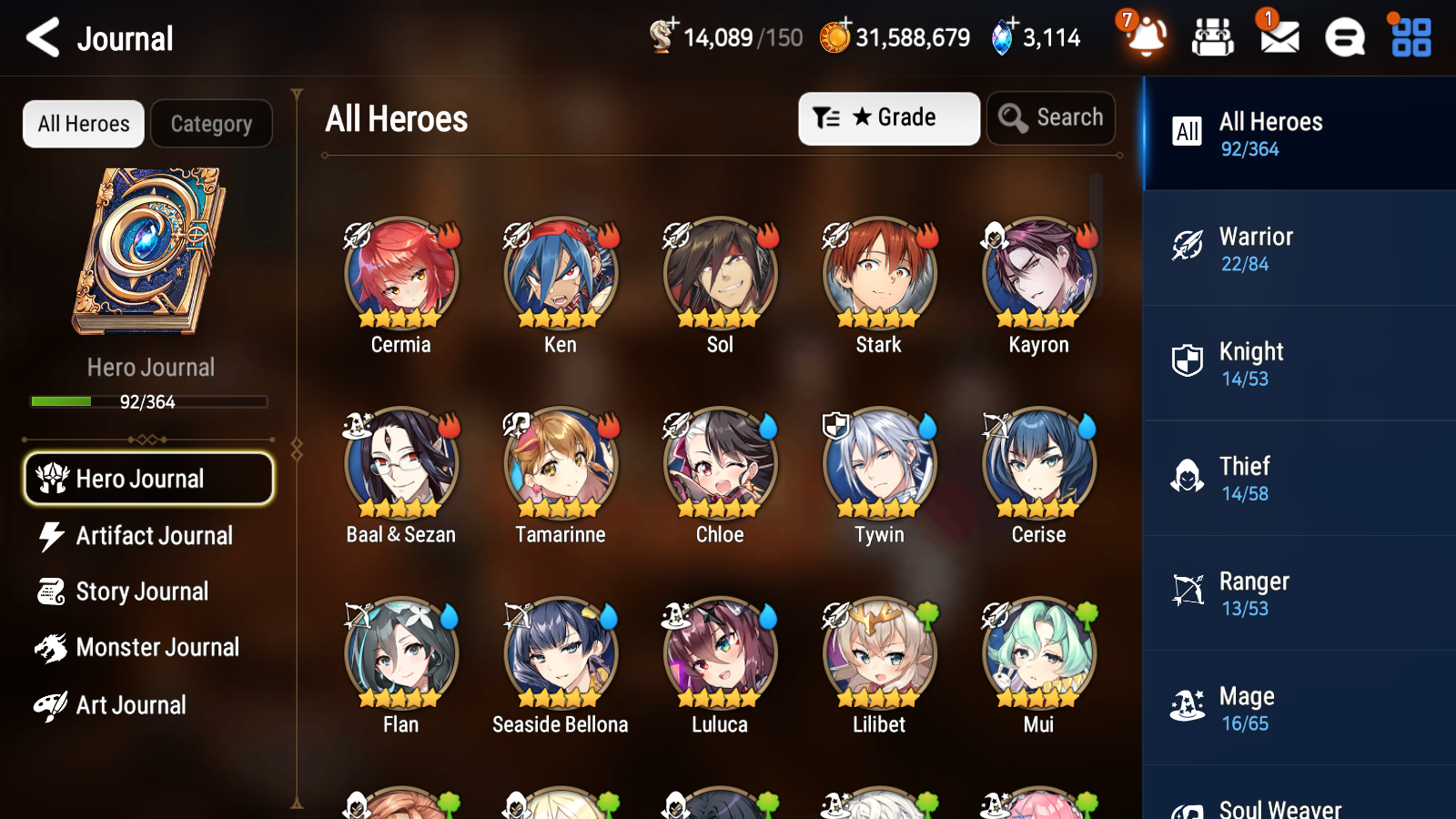 [GLOBAL] [INSTANT] Epic 7 Seven 1ML 3LIM Apocalypse Ravi Seaside Bellona Cerise Baiken + ML Mystics pulls + 20 Speed Aged Starter Account-Mobile Games Starter