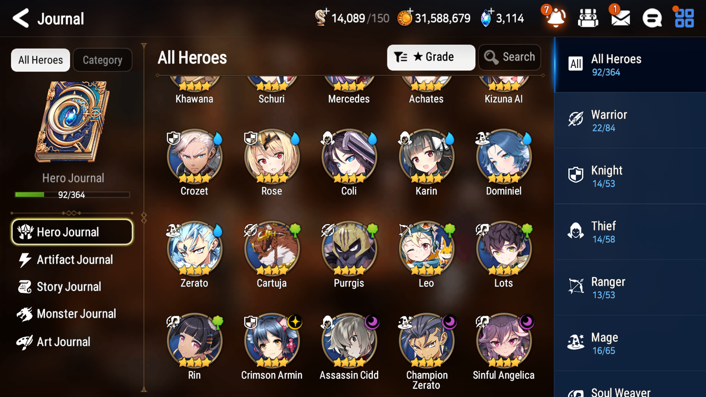 [GLOBAL] [INSTANT] Epic 7 Seven 1ML 3LIM Apocalypse Ravi Seaside Bellona Cerise Baiken + ML Mystics pulls + 20 Speed Aged Starter Account-Mobile Games Starter