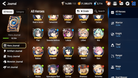 [GLOBAL] [INSTANT] Epic 7 Seven 1ML 3LIM Apocalypse Ravi Seaside Bellona Cerise Baiken + ML Mystics pulls + 20 Speed Aged Starter Account-Mobile Games Starter