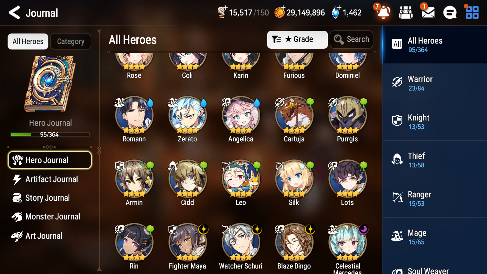 [GLOBAL] [INSTANT] Epic 7 Seven 1ML 3LIM Designer Lilibet Diene Cerise Luna + ML Mystics pulls + 20 Speed Aged Starter Account-Mobile Games Starter