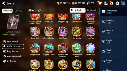 [GLOBAL] [INSTANT] Epic 7 Seven 1ML 3LIM Empyrean Ilynav Seaside Bellona Dizzy Baiken + ML pulls Mystics + 20 Speed Aged Starter Account-Mobile Games Starter