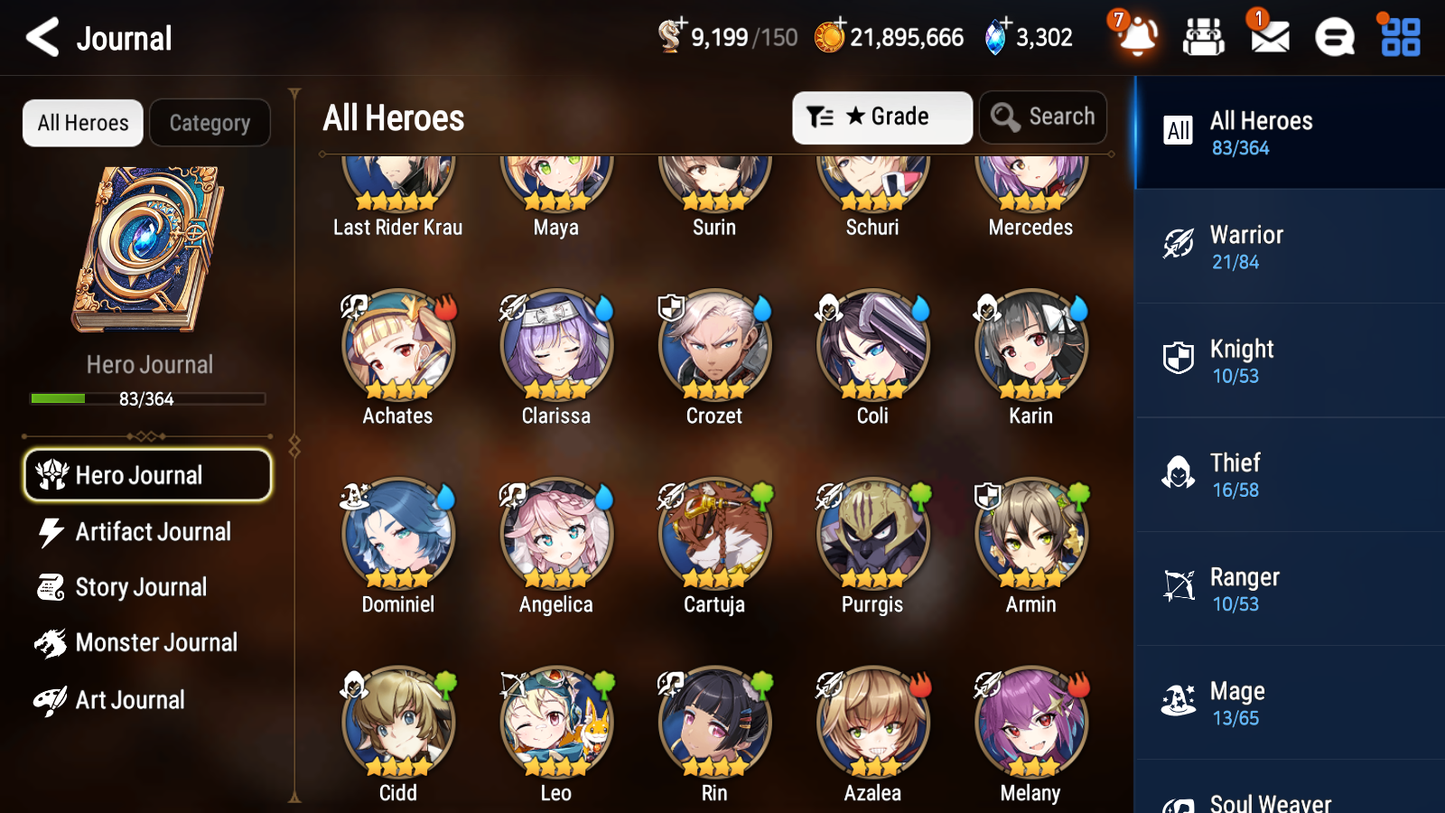 [GLOBAL] [INSTANT] Epic 7 Seven 1ML 3LIM Last Rider Krau Seaside Bellona Rimuru Diene + ML pulls Mystics+20 Speed Starter Account-Mobile Games Starter