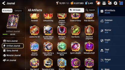 [GLOBAL] [INSTANT] Epic 7 Seven 1ML 3LIM Lone Crescent Bellona Holiday Yufine Luna Diene + ML Mystics pulls + 20 Speed Aged Starter Account-Mobile Games Starter