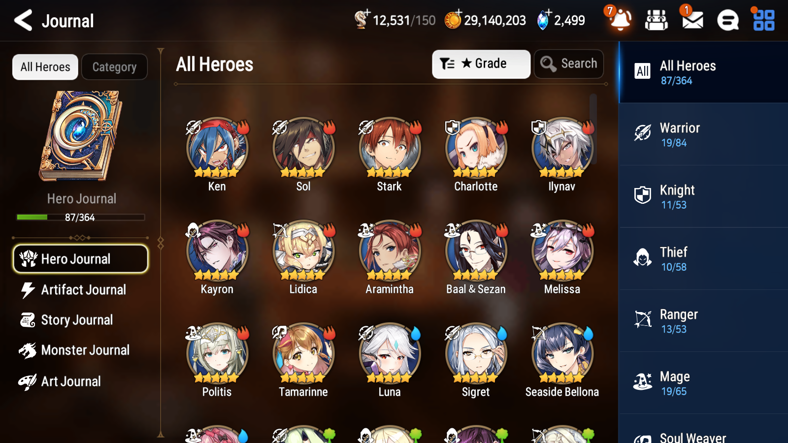 [GLOBAL] [INSTANT] Epic 7 Seven 1ML 3LIM Maid Chloe Fairytale Tenebria Seaside Bellona Luna + ML Mystics pulls + 20 Speed Aged Starter Account-Mobile Games Starter
