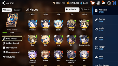 [GLOBAL] [INSTANT] Epic 7 Seven 1ML 3LIM Maid Chloe Fairytale Tenebria Seaside Bellona Luna + ML Mystics pulls + 20 Speed Aged Starter Account-Mobile Games Starter