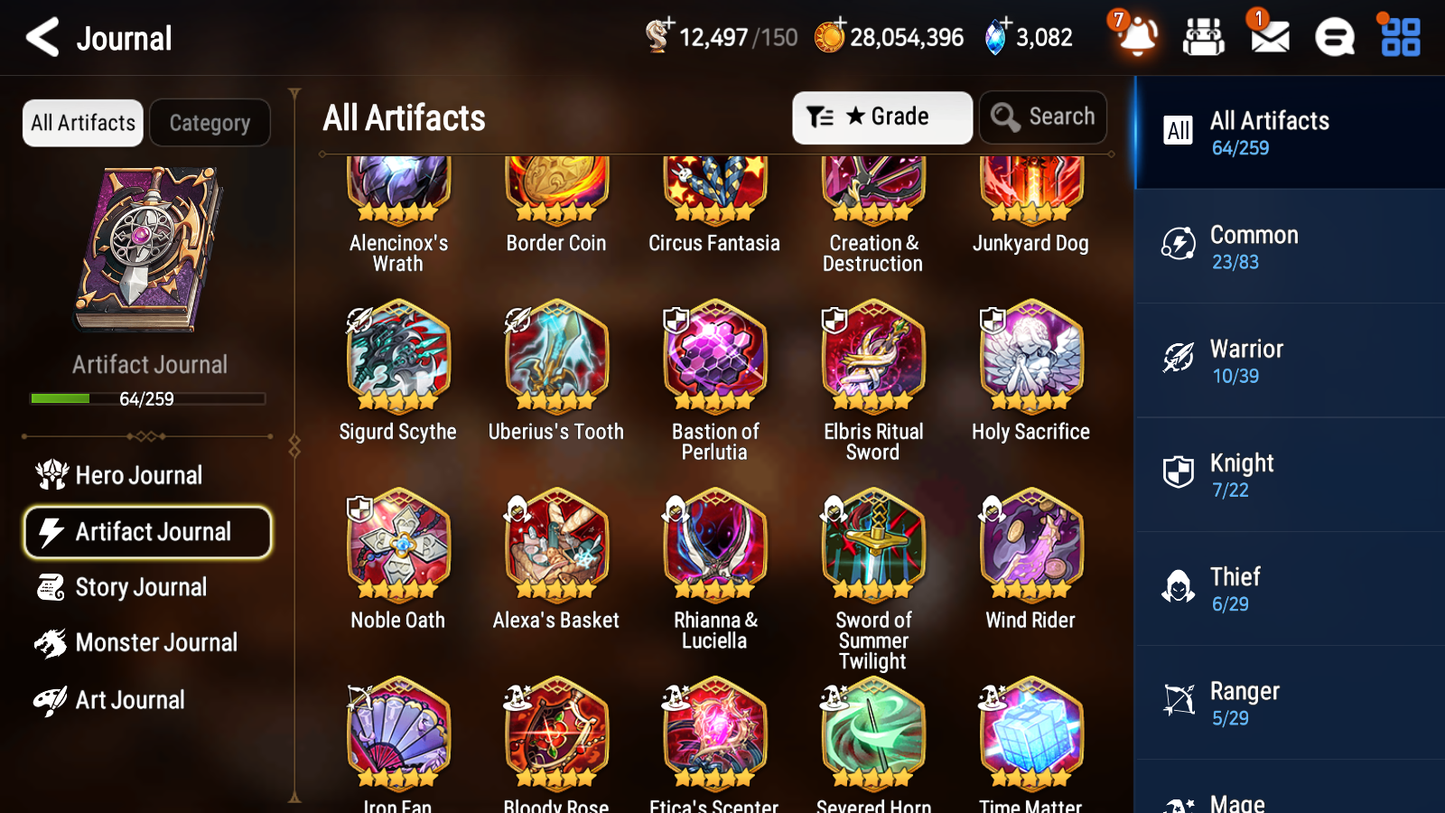 [GLOBAL] [INSTANT] Epic 7 Seven 1ML 4LIM Architect Laika Seaside Bellona Luna Dizzy Baiken+ ML pulls Mystics + 20 Speed Aged Starter Account-Mobile Games Starter