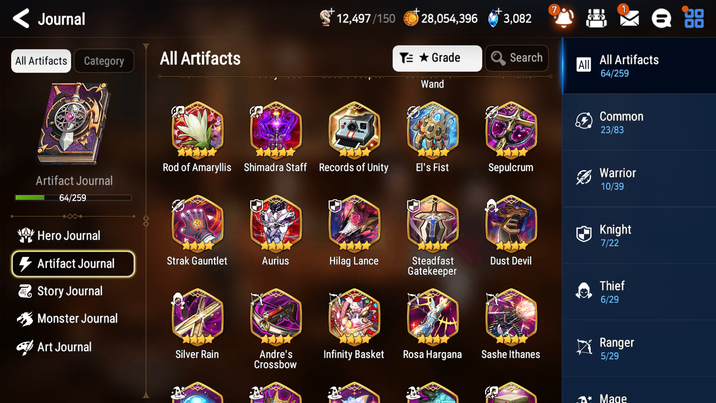 [GLOBAL] [INSTANT] Epic 7 Seven 1ML 4LIM Architect Laika Seaside Bellona Luna Dizzy Baiken+ ML pulls Mystics + 20 Speed Aged Starter Account-Mobile Games Starter