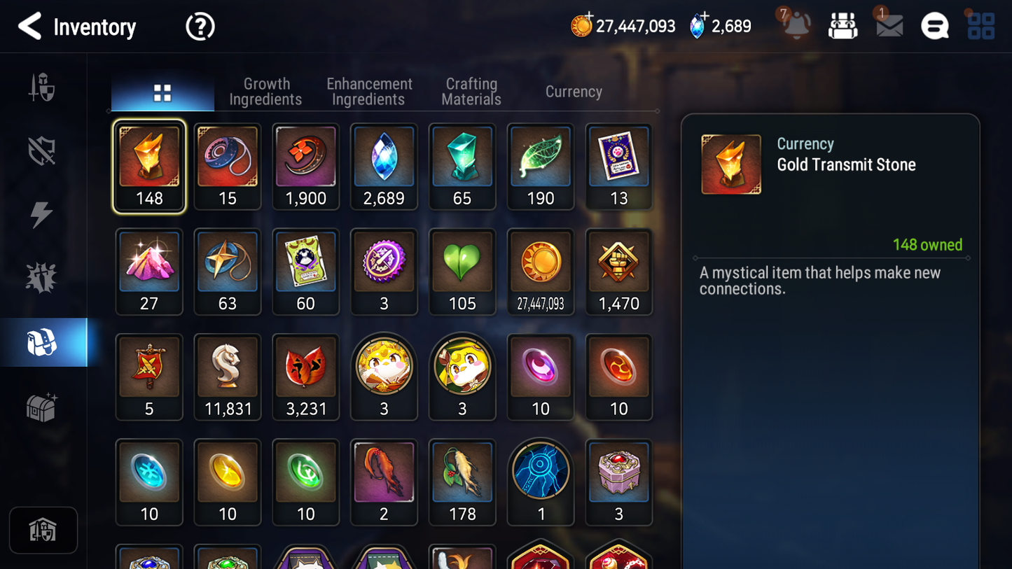 [GLOBAL] [INSTANT] Epic 7 Seven 1ML 4LIM Dragon King Sharun Seaside Bellona Dizzy Baiken Diene + ML pulls Mystics + 20 Speed Aged Starter Account-Mobile Games Starter