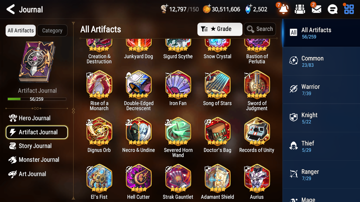 [GLOBAL] [INSTANT] Epic 7 Seven 1ML 4LIM Lone Wolf Peira Luna Fairytale Tenebria Diene Baiken + ML Mystics pulls + 20 Speed Aged Starter Account-Mobile Games Starter