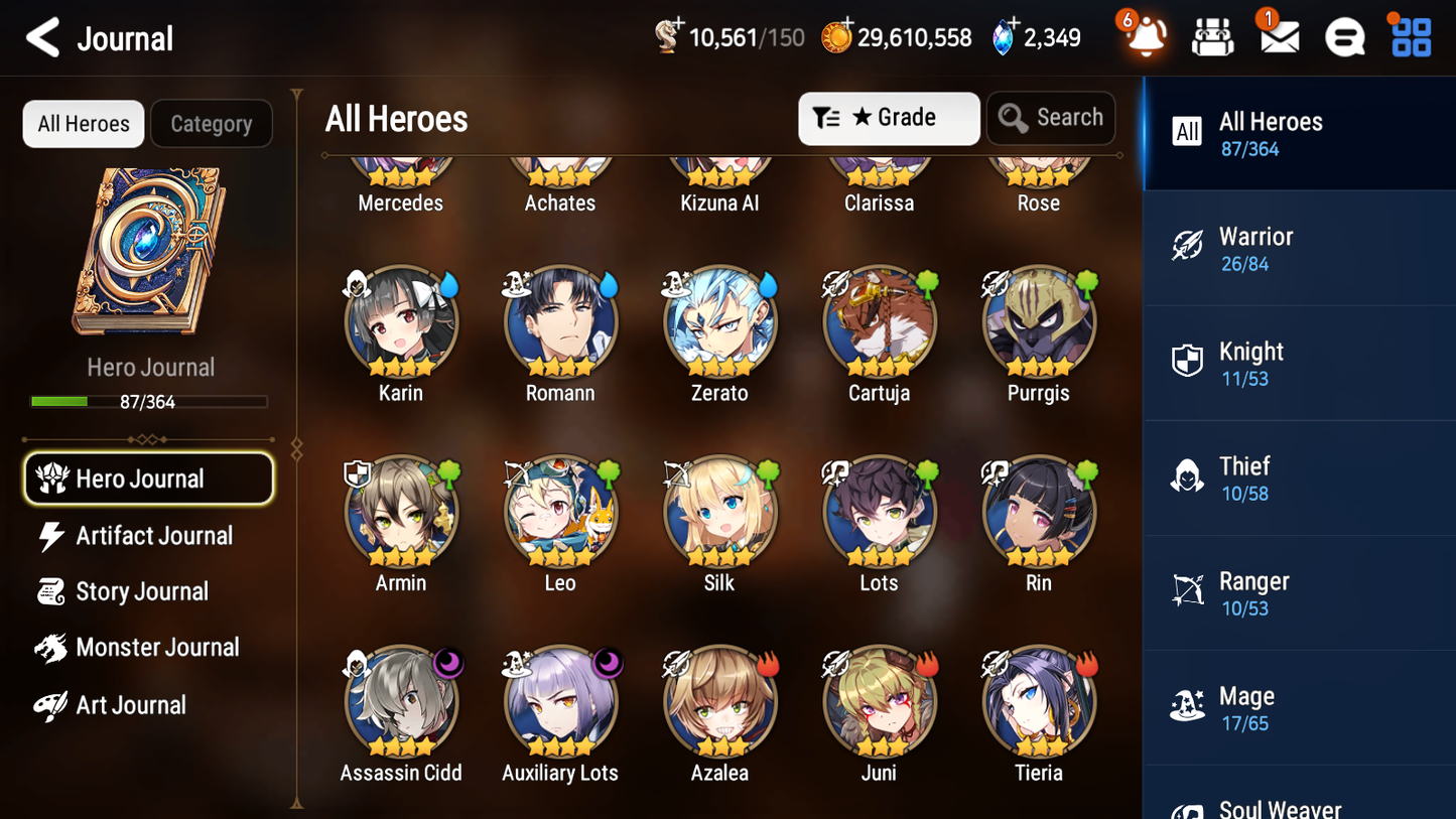 [GLOBAL] [INSTANT] Epic 7 Seven 1ML 4LIM Maid Chloe Holiday Yufine Baiken Luna Diene + ML Mystics pulls + 20 Speed Aged Starter Account-Mobile Games Starter