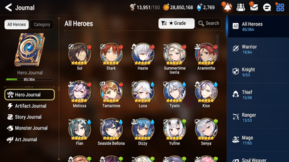 [GLOBAL] [INSTANT] Epic 7 Seven 1ML 4LIM Maid Chloe Seaside Bellona Luna Dizzy Baiken+ ML pulls Mystics + 20 Speed Aged Starter Account-Mobile Games Starter