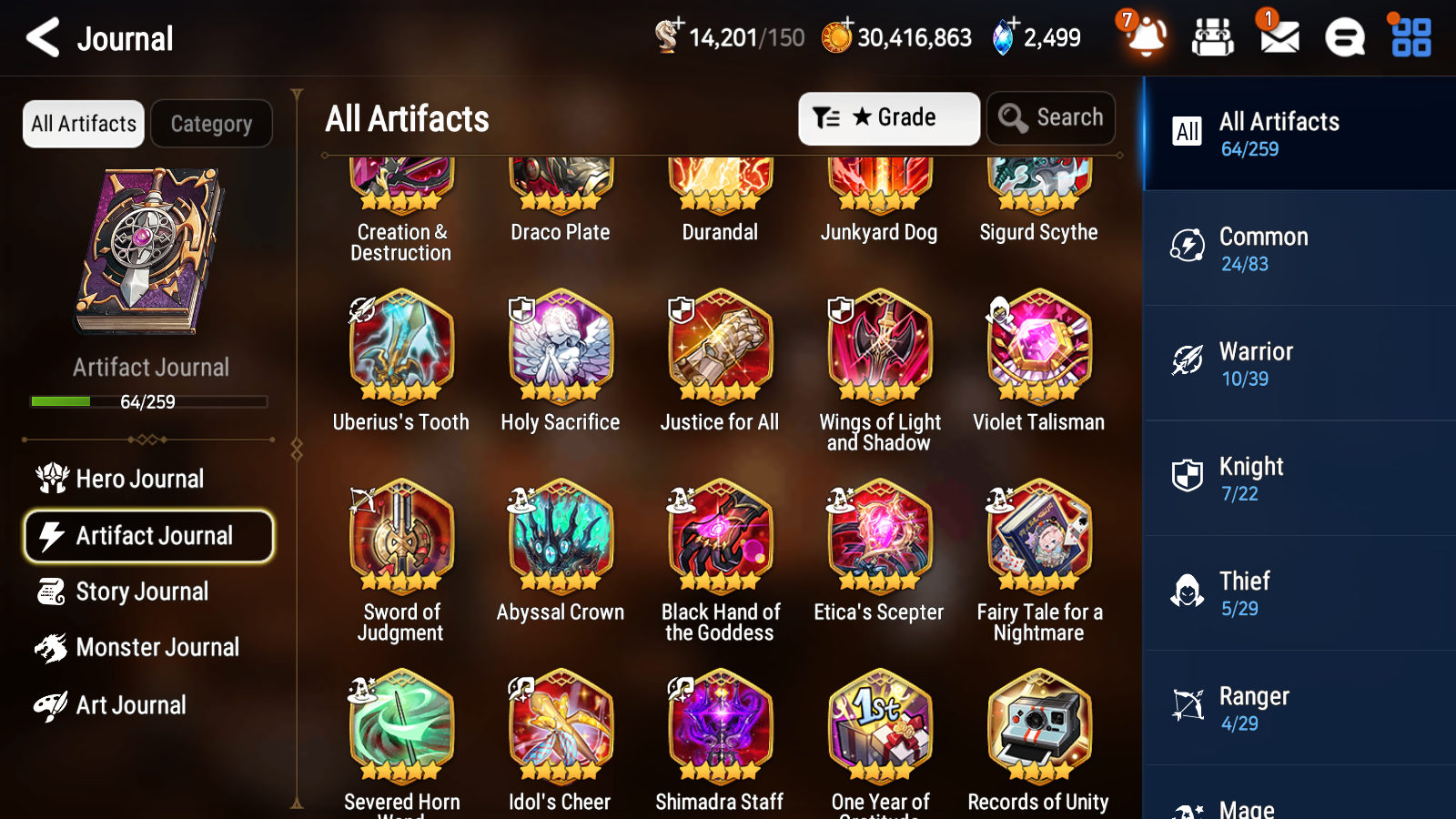 [GLOBAL] [INSTANT] Epic 7 Seven 1ML 4LIM Sage Baal Luna Seaside Bellona Dizzy Baiken + ML pulls Mystics + 20 Speed Aged Starter Account-Mobile Games Starter
