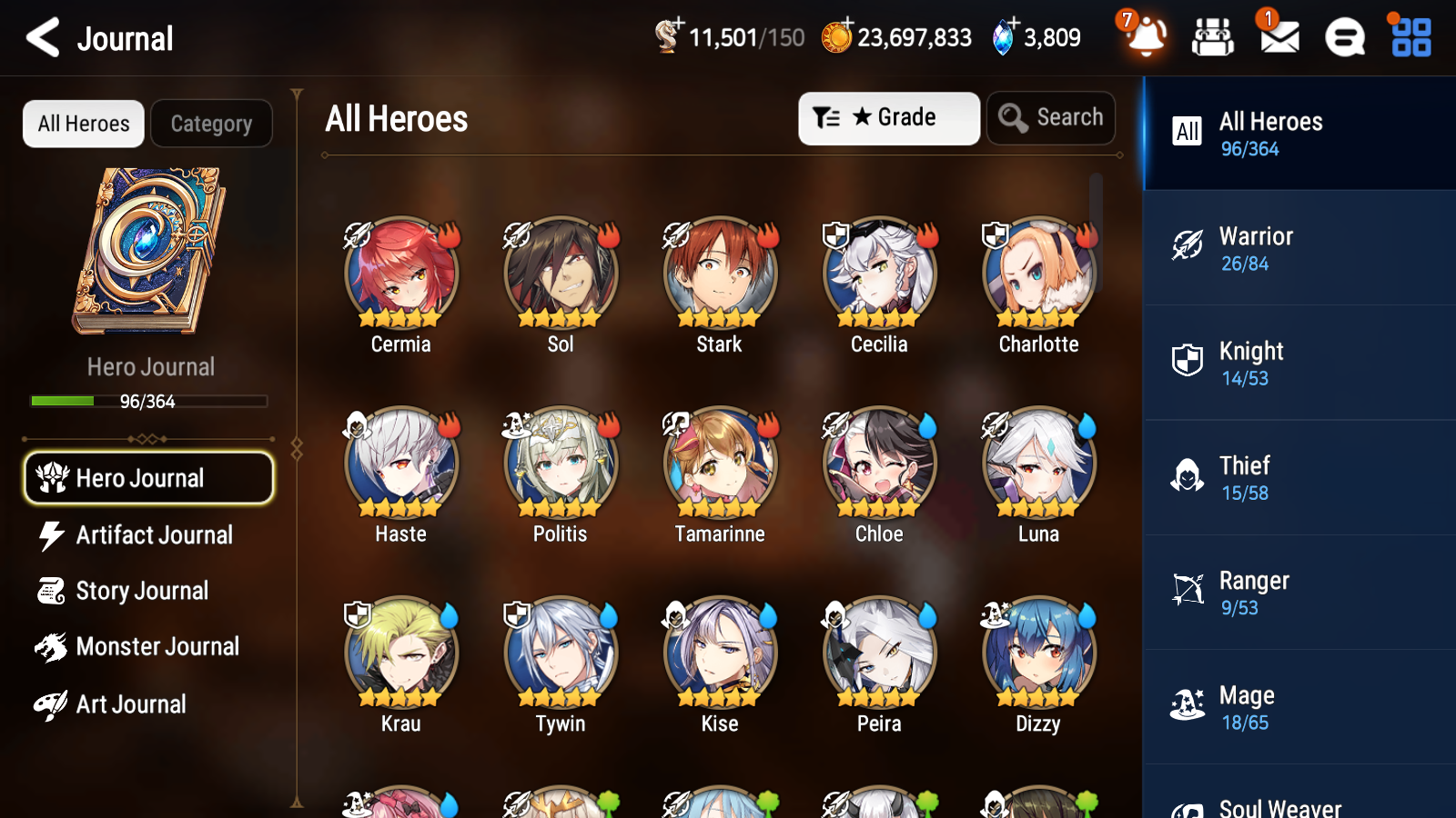 [GLOBAL] [INSTANT] Epic 7 Seven 1ML 4LIM Sylvan Sage Vivian Luna Dizzy Fairytale Tenebria Rimuru + ML pulls Mystics + 20 Speed Aged Starter Account-Mobile Games Starter