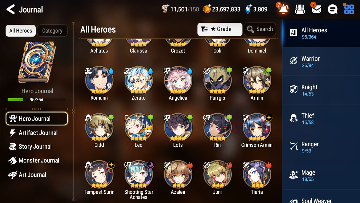 [GLOBAL] [INSTANT] Epic 7 Seven 1ML 4LIM Sylvan Sage Vivian Luna Dizzy Fairytale Tenebria Rimuru + ML pulls Mystics + 20 Speed Aged Starter Account-Mobile Games Starter