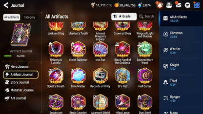 [GLOBAL] [INSTANT] Epic 7 Seven 1ML 5LIM Little Queen Charlotte Rimuru Baiken Seaside Bellona Cerise Luna + ML Mystics pulls + 20 Speed Aged Starter Account-Mobile Games Starter