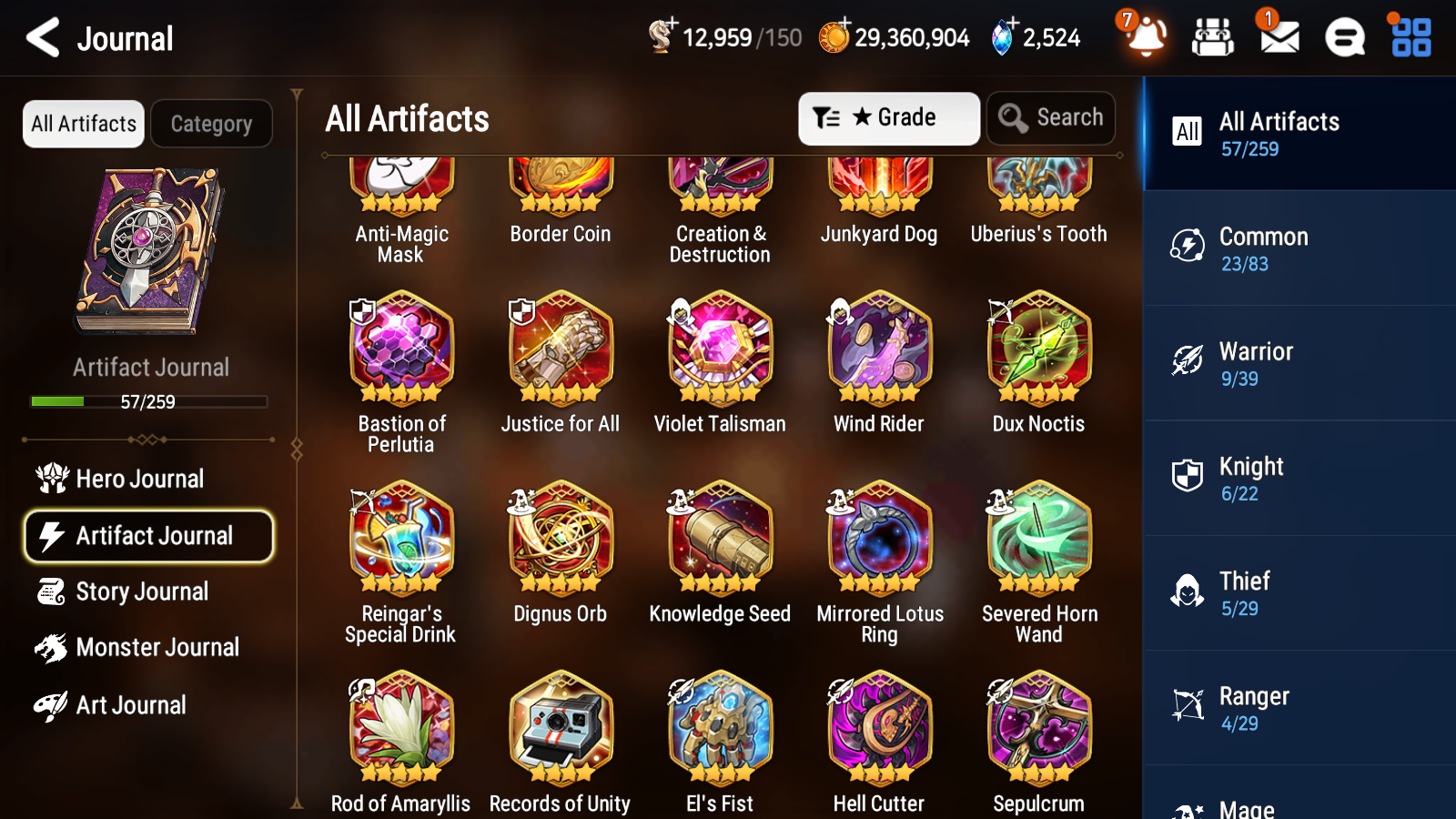 [GLOBAL] [INSTANT] Epic 7 Seven 1ML 5LIM Operator Sigret Fern Luna Seaside Bellona Dizzy Baiken + ML pulls Mystics + 20 Speed Aged Starter Account-Mobile Games Starter