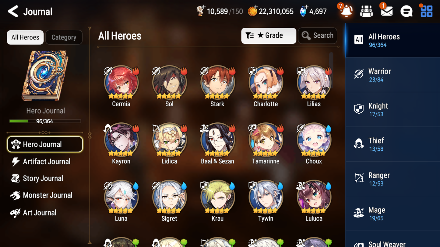 [GLOBAL] [INSTANT] Epic 7 Seven 2ML 1LIM Apocalypse Ravi Last Rider Krau Luna + ML Mystics pulls + 20 Speed Aged Starter Account-Mobile Games Starter