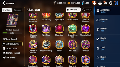 [GLOBAL] [INSTANT] Epic 7 Seven 2ML 1LIM Apocalypse Ravi Last Rider Krau Luna + ML Mystics pulls + 20 Speed Aged Starter Account-Mobile Games Starter