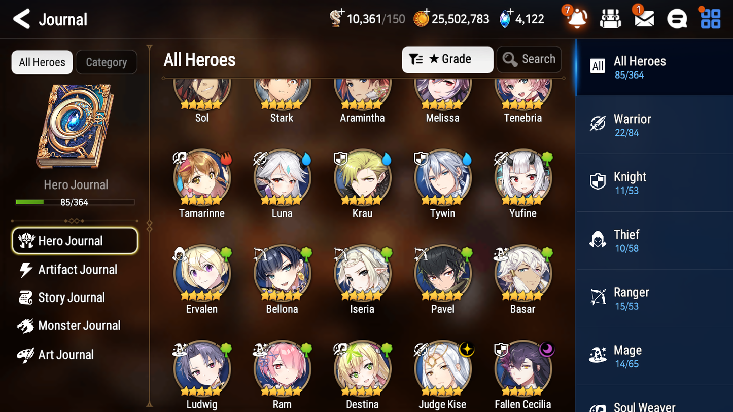 [GLOBAL] [INSTANT] Epic 7 Seven 2ML 1LIM Judge Kise Fallen Cecilia Luna + ML Mystics pulls + 20 Speed Aged Starter Account-Mobile Games Starter