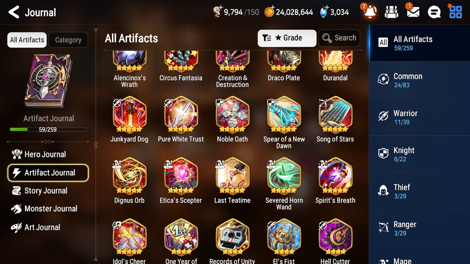 [GLOBAL] [INSTANT] Epic 7 Seven 2ML 2LIM Apocalypse Ravi Mediator Mediator Dizzy Baiken + ML pulls Mystics + 20 Speed Aged Starter Account-Mobile Games Starter