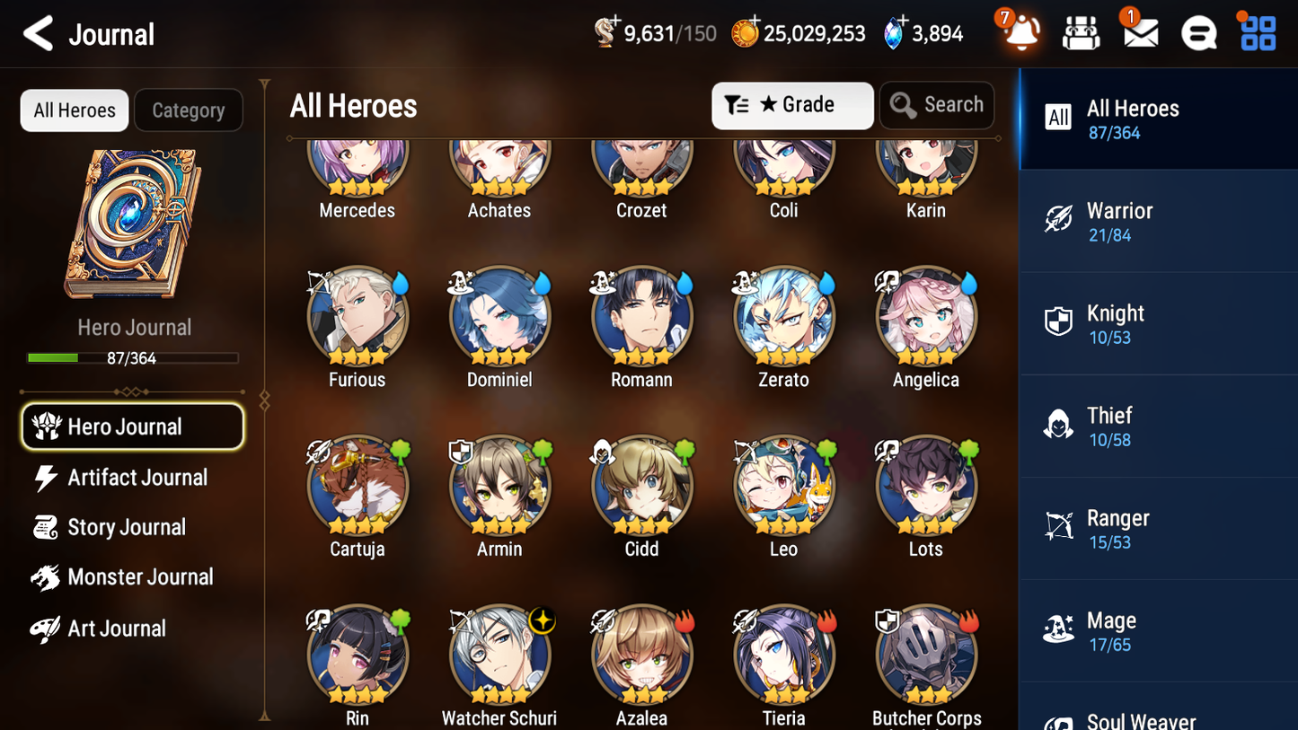 [GLOBAL] [INSTANT] Epic 7 Seven 2ML 2LIM Commander Pavel Ruele Rimuru Baiken + ML Mystics pulls + 20 Speed Aged Starter Account-Mobile Games Starter