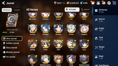[GLOBAL] [INSTANT] Epic 7 Seven 2ML 2LIM Commander Pavel Ruele Rimuru Baiken + ML Mystics pulls + 20 Speed Aged Starter Account-Mobile Games Starter