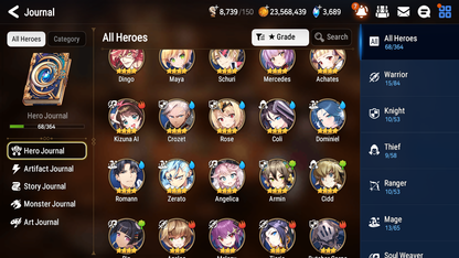 [GLOBAL] [INSTANT] Epic 7 Seven 2ML 2LIM DJ Basar Sage Baal Cerise Summertime Iseria + ML pulls + 20 Speed Starter Account-Mobile Games Starter