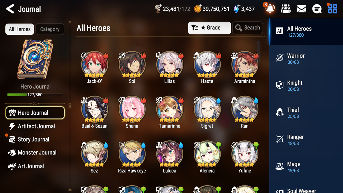 [GLOBAL] [INSTANT] Epic 7 Seven 2ML 2LIM Dragon Bride Senya Designer Lilibet Landy Jack + 42ML pulls mystics + 20 Speed +Name Starter Account-Mobile Games Starter