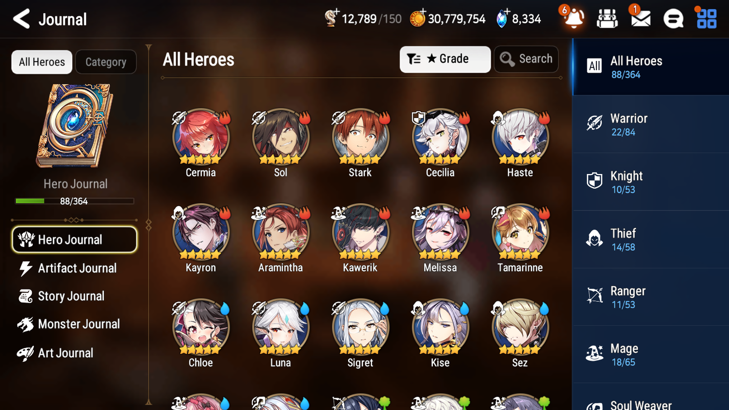 [GLOBAL] [INSTANT] Epic 7 Seven 2ML 2LIM Hellion Lua Fairytale Tenebria Luna Specimen Sez + ML pulls + 20 Speed Starter Account-Mobile Games Starter
