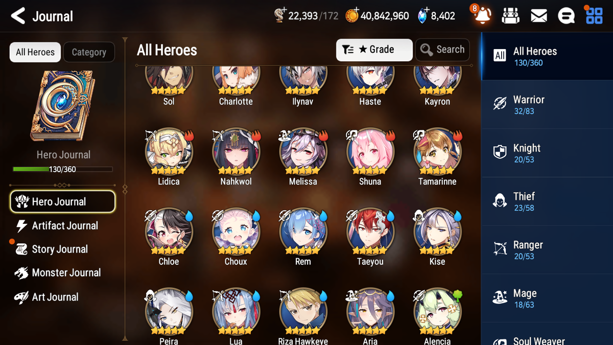 [GLOBAL] [INSTANT] Epic 7 Seven 2ML 2LIM Landy Rem Ambitious Tywin Maid Chloe + 42ML pulls mystics + 20 Speed +Name Starter Account-Mobile Games Starter