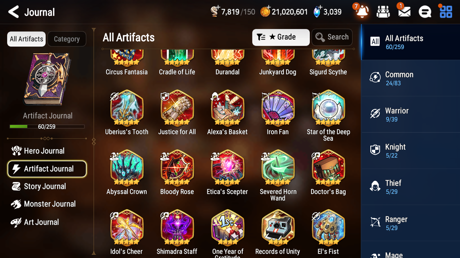 [GLOBAL] [INSTANT] Epic 7 Seven 2ML 2LIM Last Rider Krau Dark Corvus Fairytale Tenebria Diene + ML pulls Mystics + 20 Speed Aged Starter Account-Mobile Games Starter