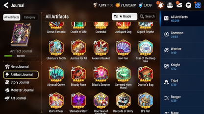 [GLOBAL] [INSTANT] Epic 7 Seven 2ML 2LIM Last Rider Krau Dark Corvus Fairytale Tenebria Diene + ML pulls Mystics + 20 Speed Aged Starter Account-Mobile Games Starter